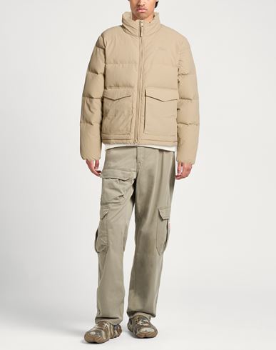 Man Puffer Beige Size L Recycled polyamide