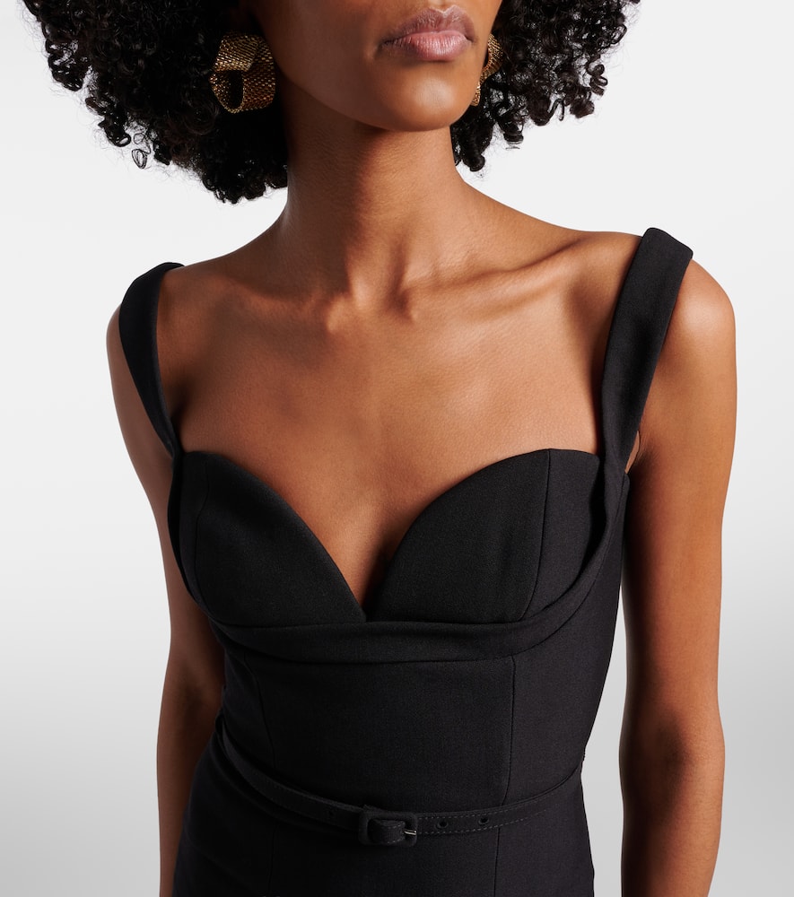 Belted corset dress