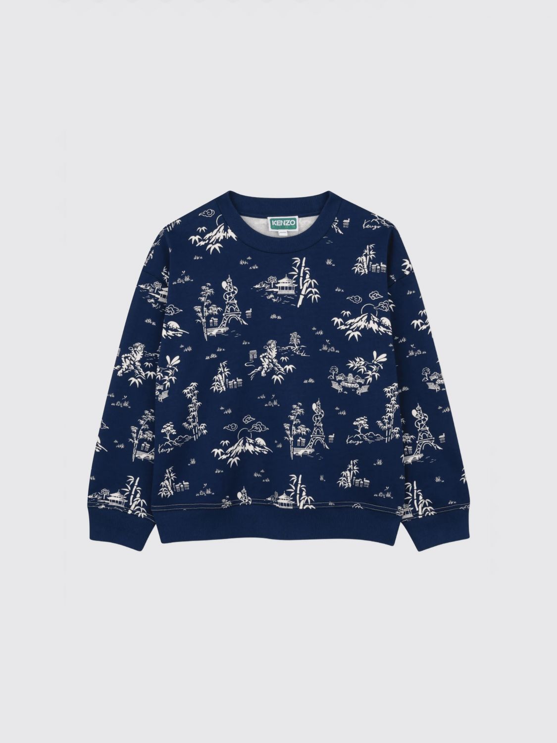 Sweater Kids color Blue