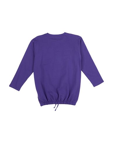 Kid Girl Sweatshirt Purple Size 14 Cotton, Elastane