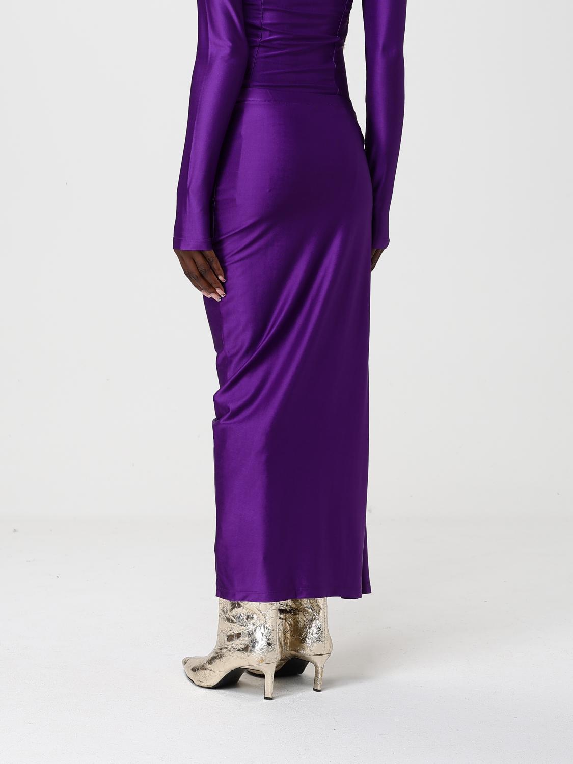 Skirt Woman color Violet