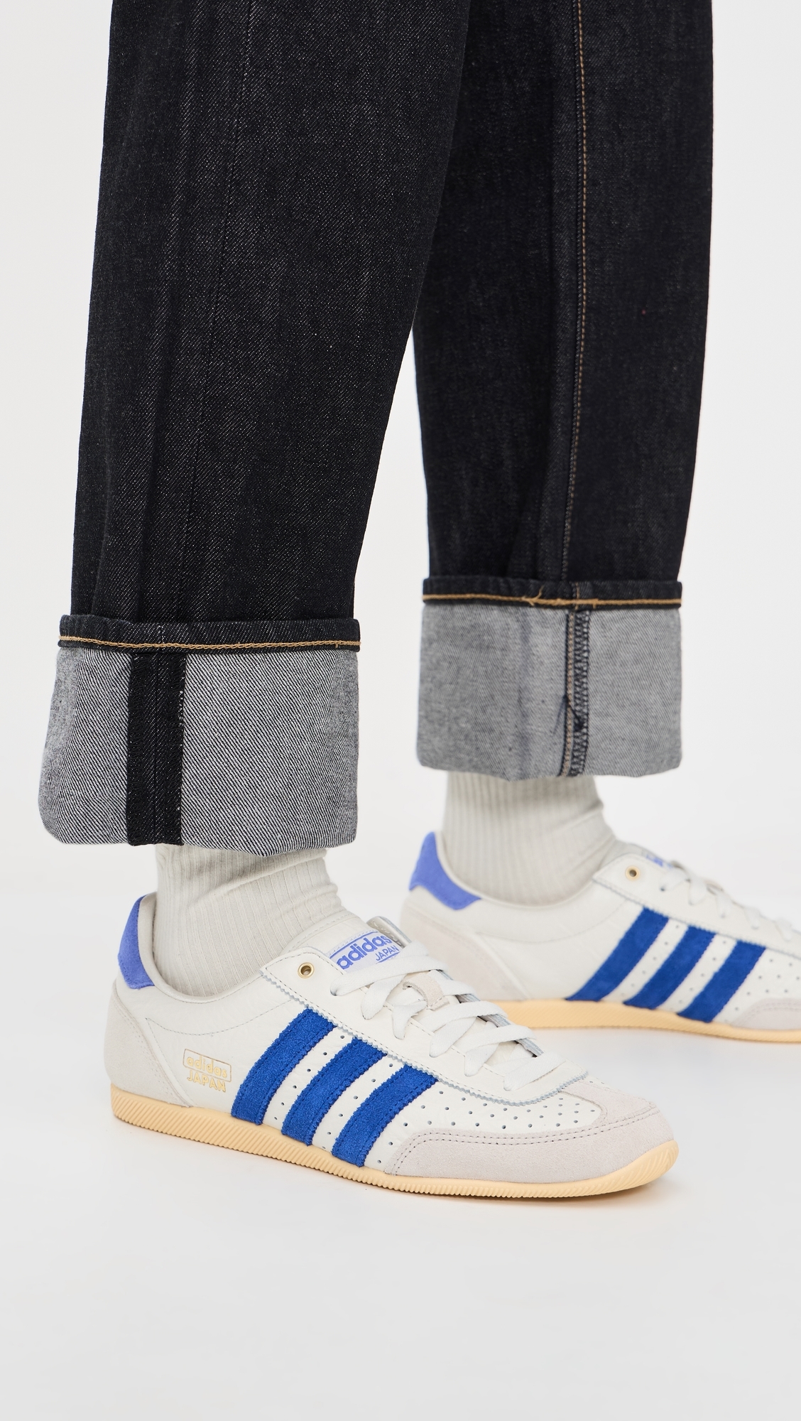 Japan Sneakers Off White/Royal/Lilac