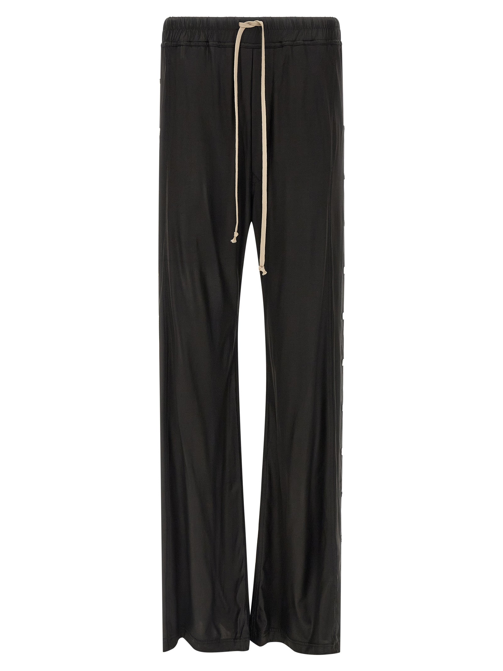 Wide Pusher Trousers — Black