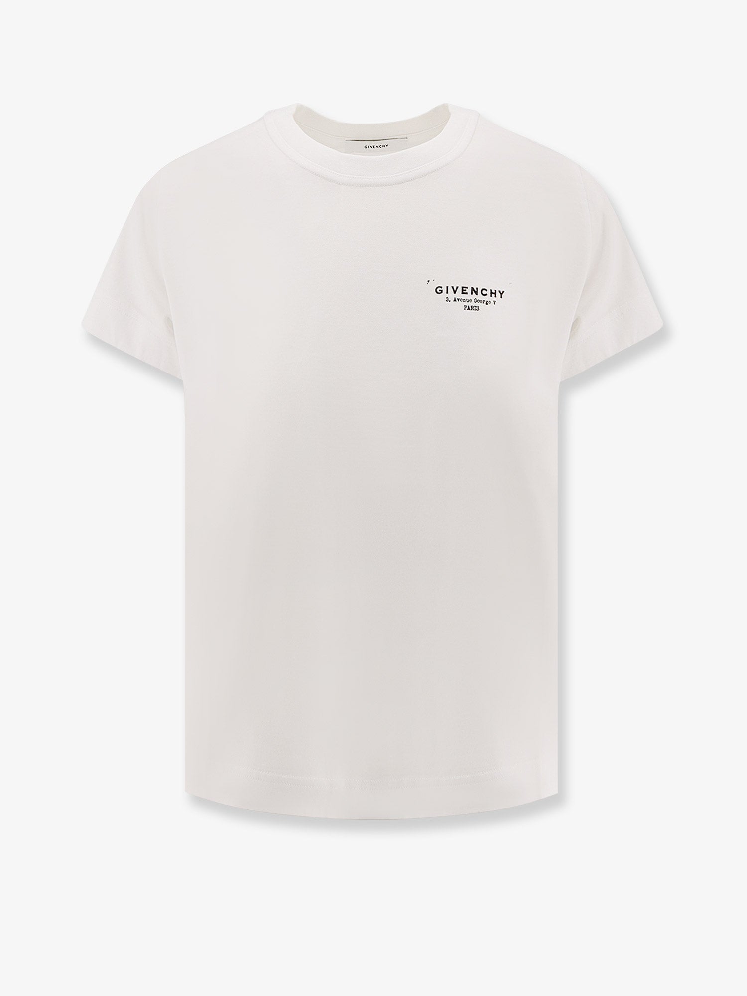 Logo-Print Cotton T-shirt — White