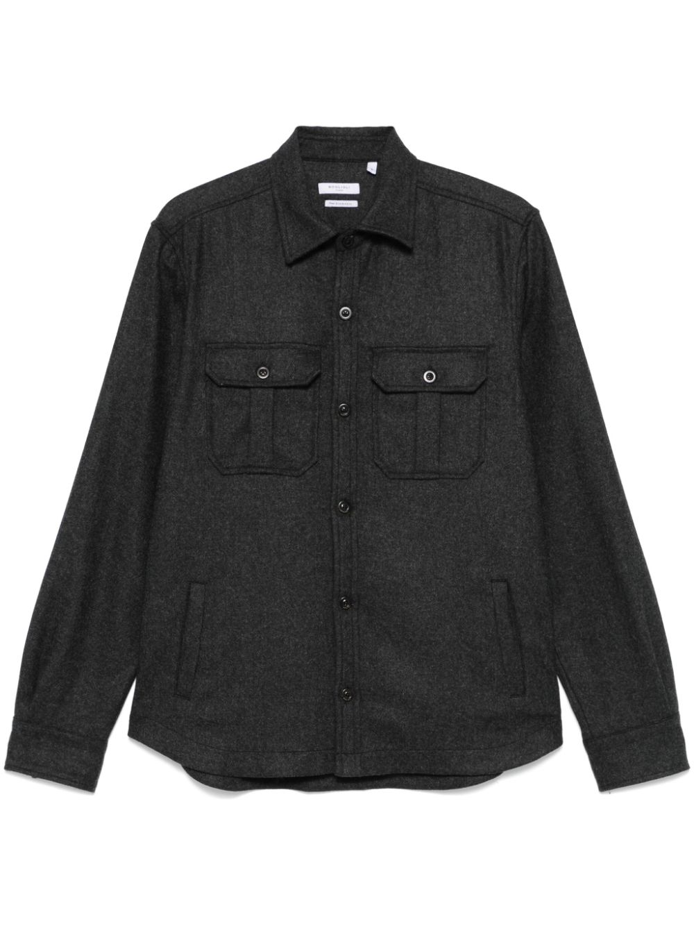 Button-up shirt jacket - Grey