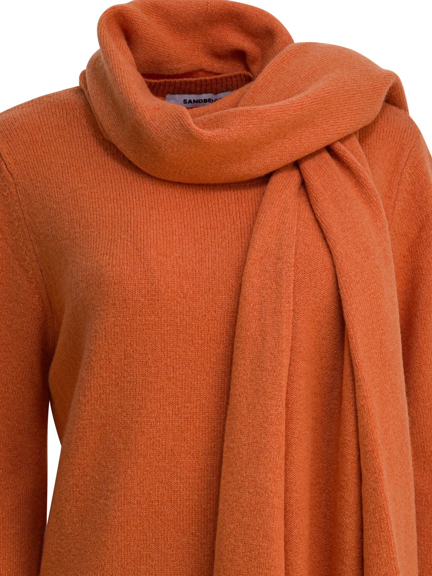 Sandbeige Strickwaren