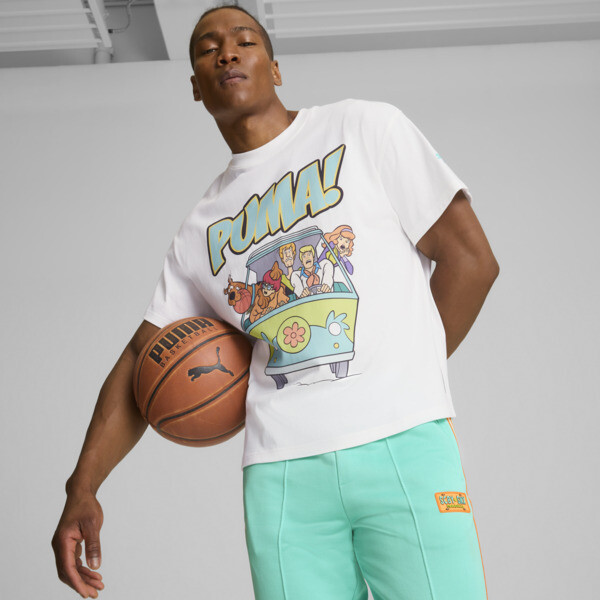 PUMA x SCOOBY-DOO Men's T-Shirt in White