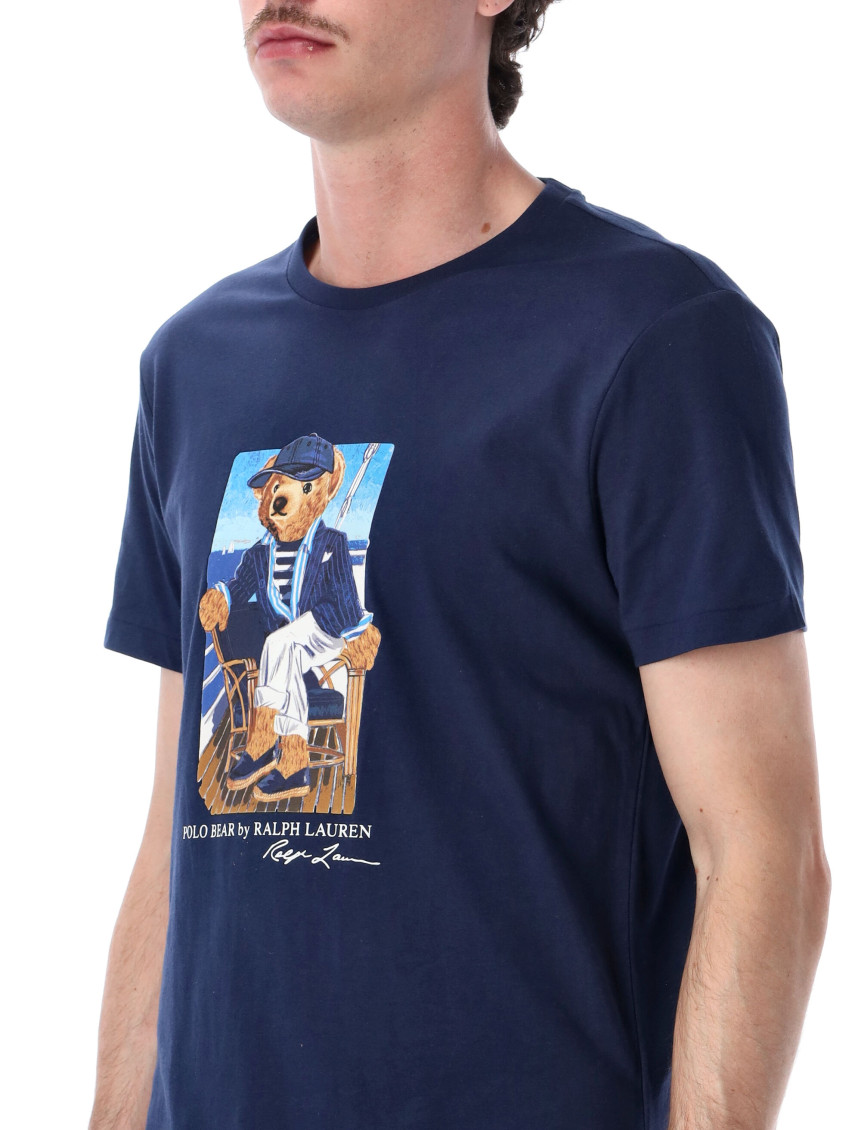 Orsetto Seduto Barca Blu Tshirts And Polo Shirts - Men