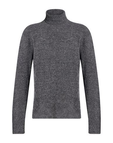 Man Turtleneck Grey Size M Wool, Polyamide