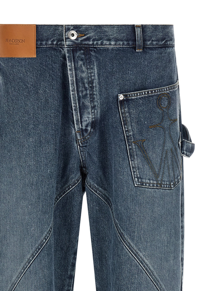 J. W. Anderson Twisted Workwear Jeans Blue