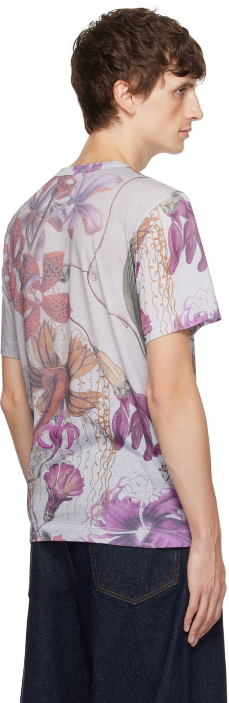 Gray Printed T-Shirt