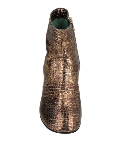 Woman Ankle boots Bronze Size 6 Leather