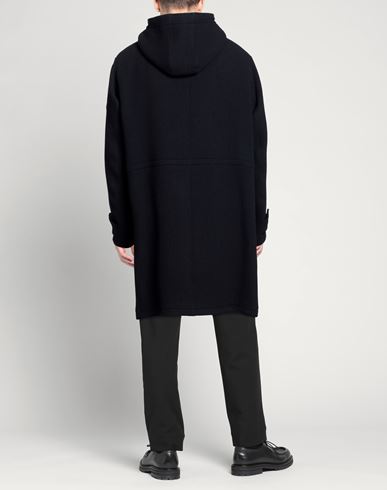 Man Coat Midnight blue Size 40 Wool, Polyamide