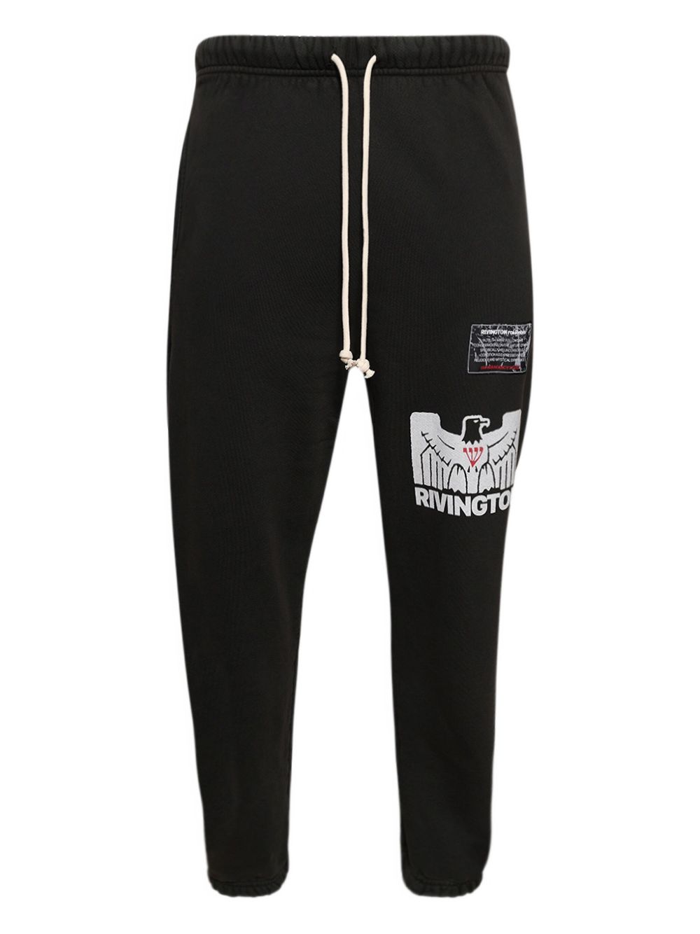 Cotton track pants - Black