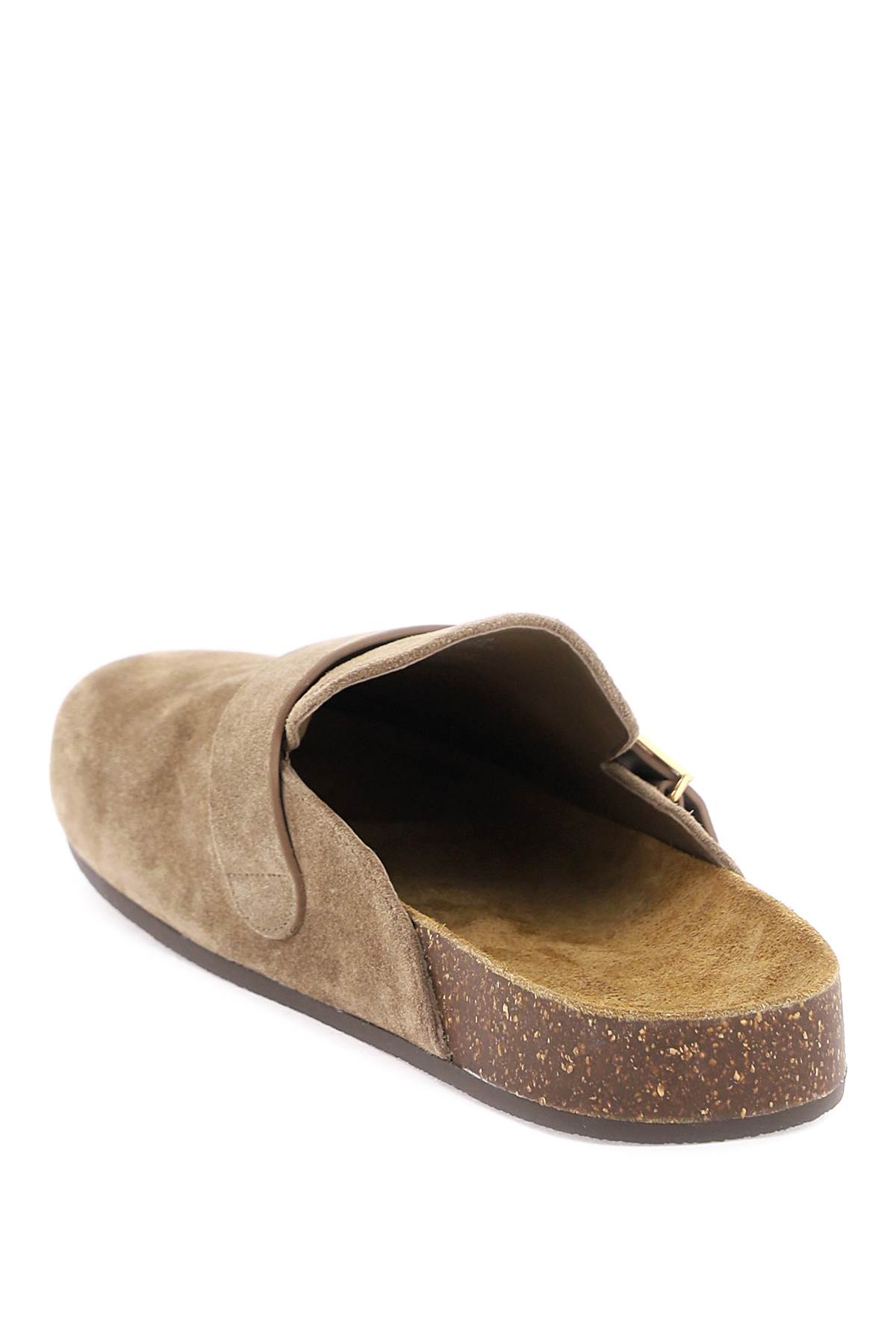 Suede Leather Sabots