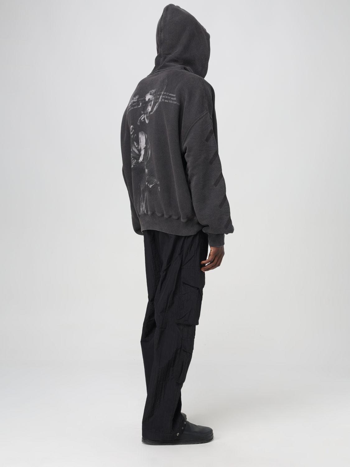 Sweatshirt Men color Black