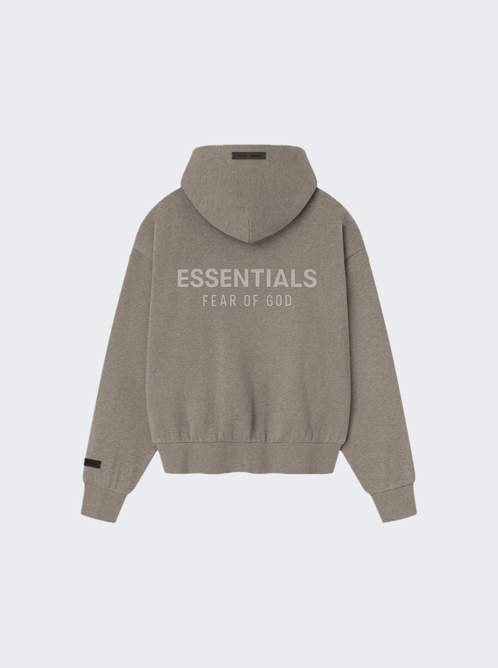 Fleece zip-up hoodie - ニュートラル
