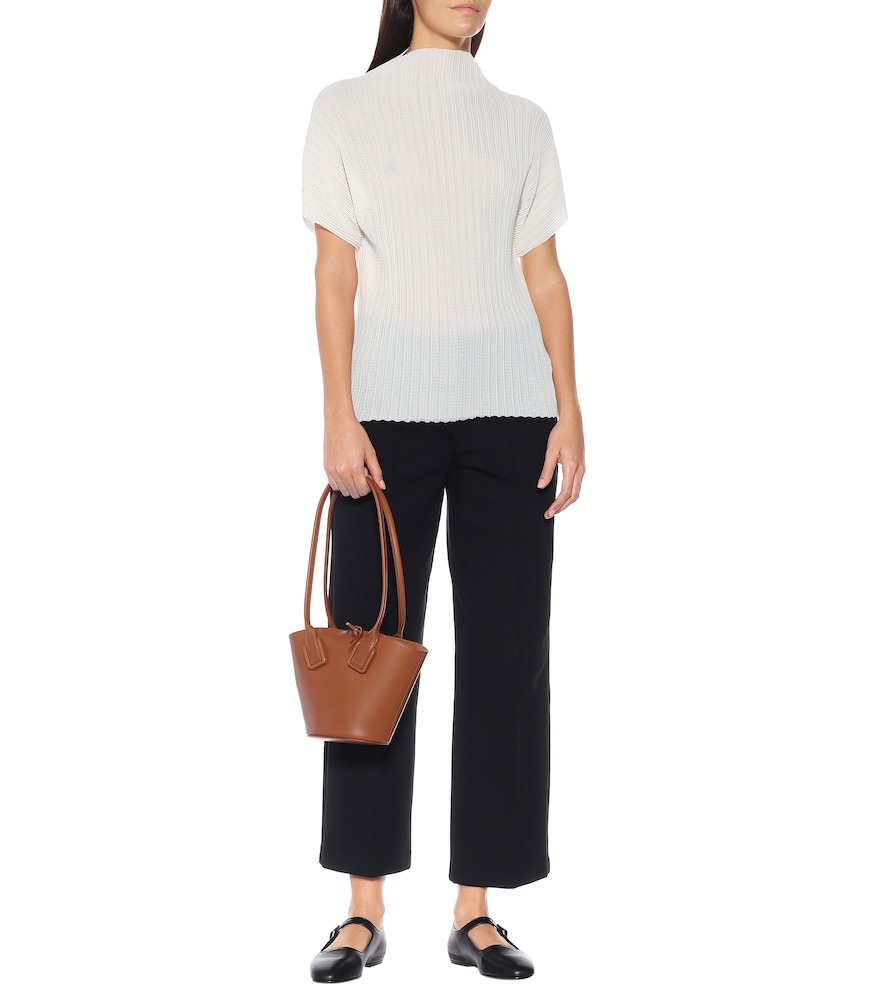 Ava leather ballet flats