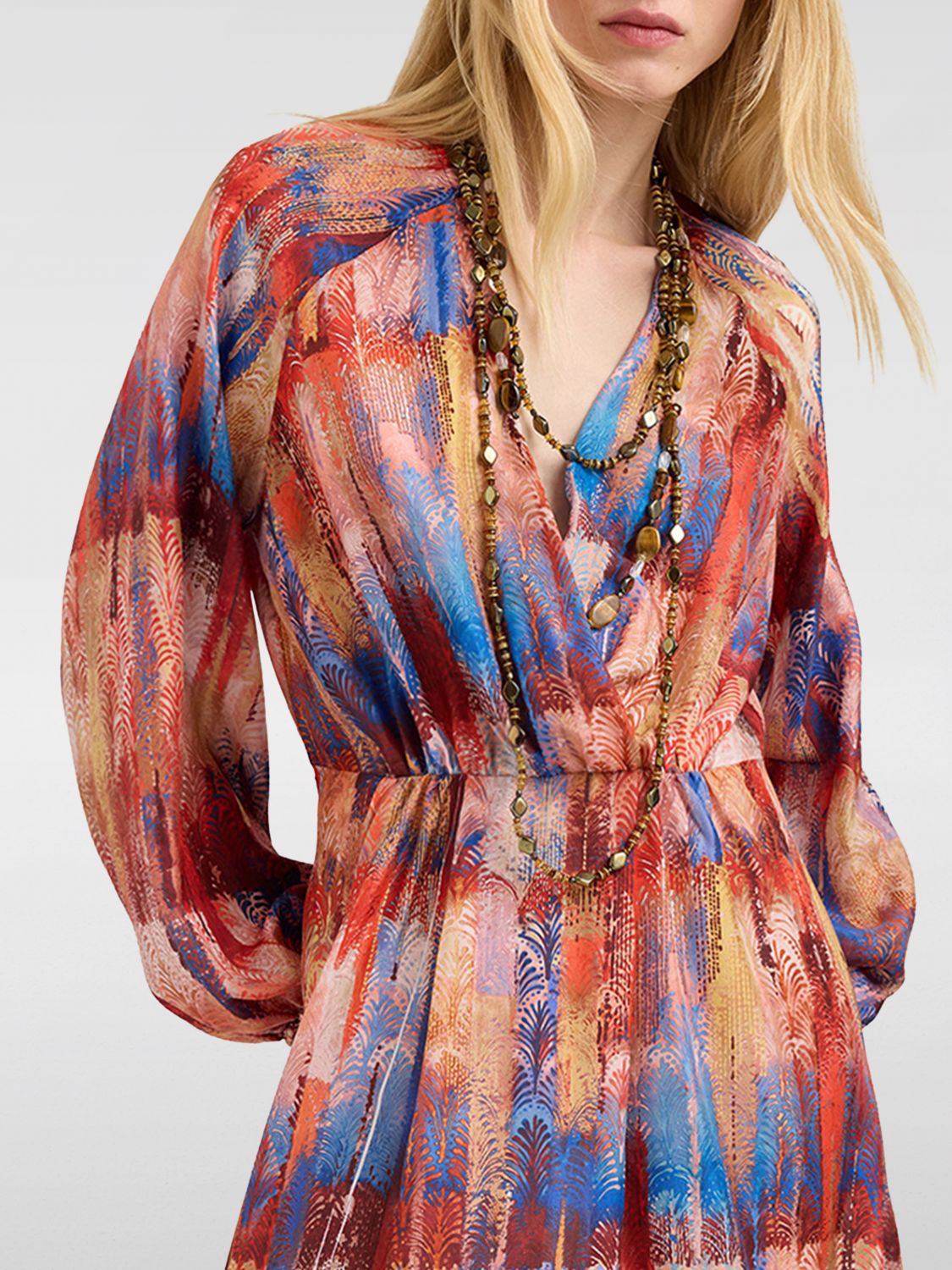 MOMONÌ Dress Woman color Fuchsia