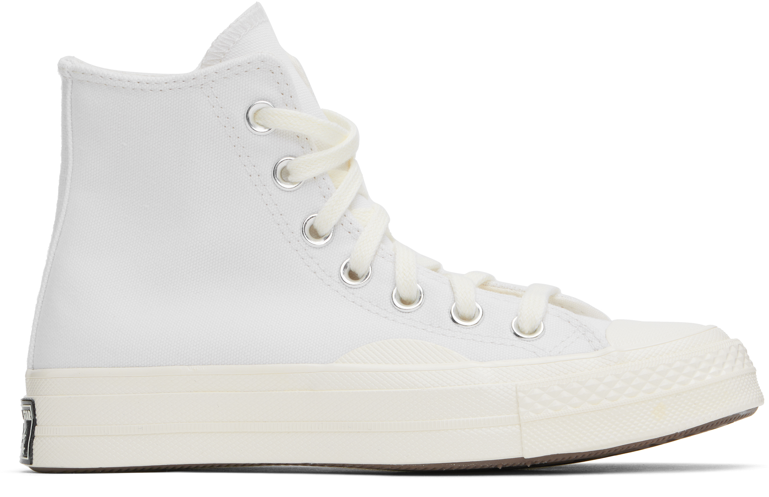 White Chuck 70 Textured High Top Sneakers