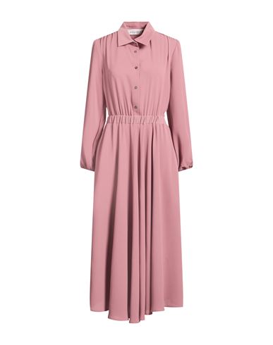 Woman Midi dress Antique rose Size 10 Polyester