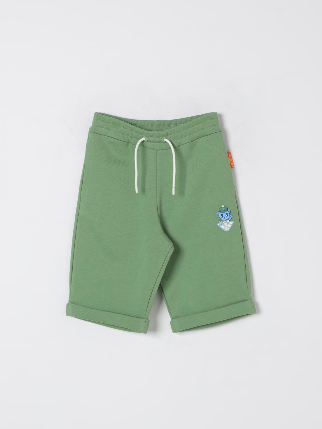Shorts Kids color Green