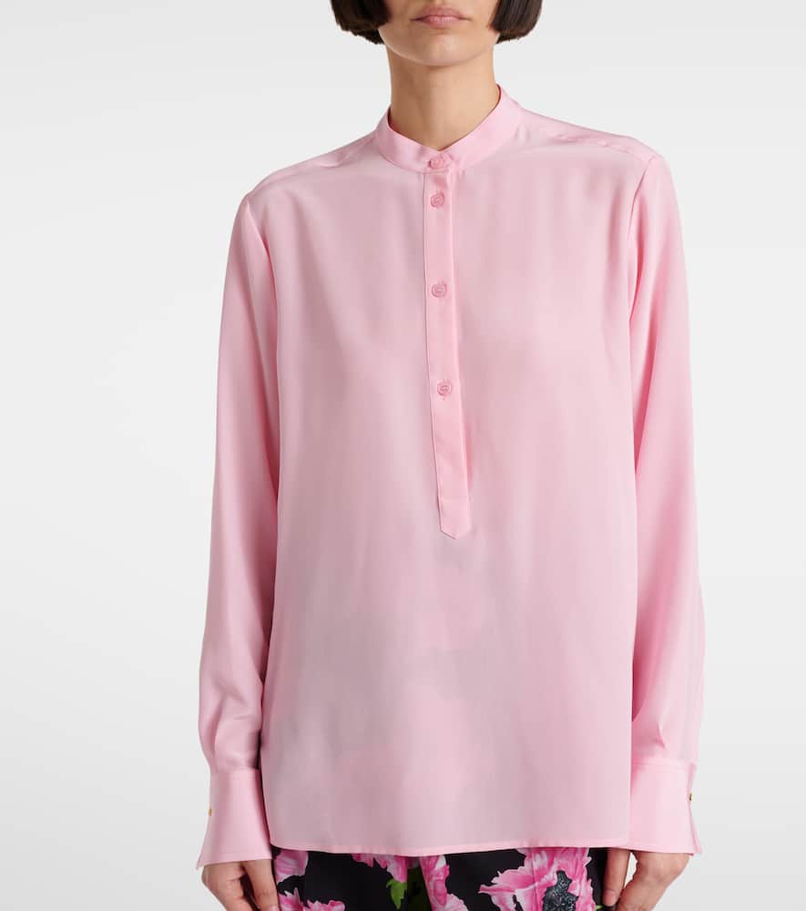 Iconic silk shirt