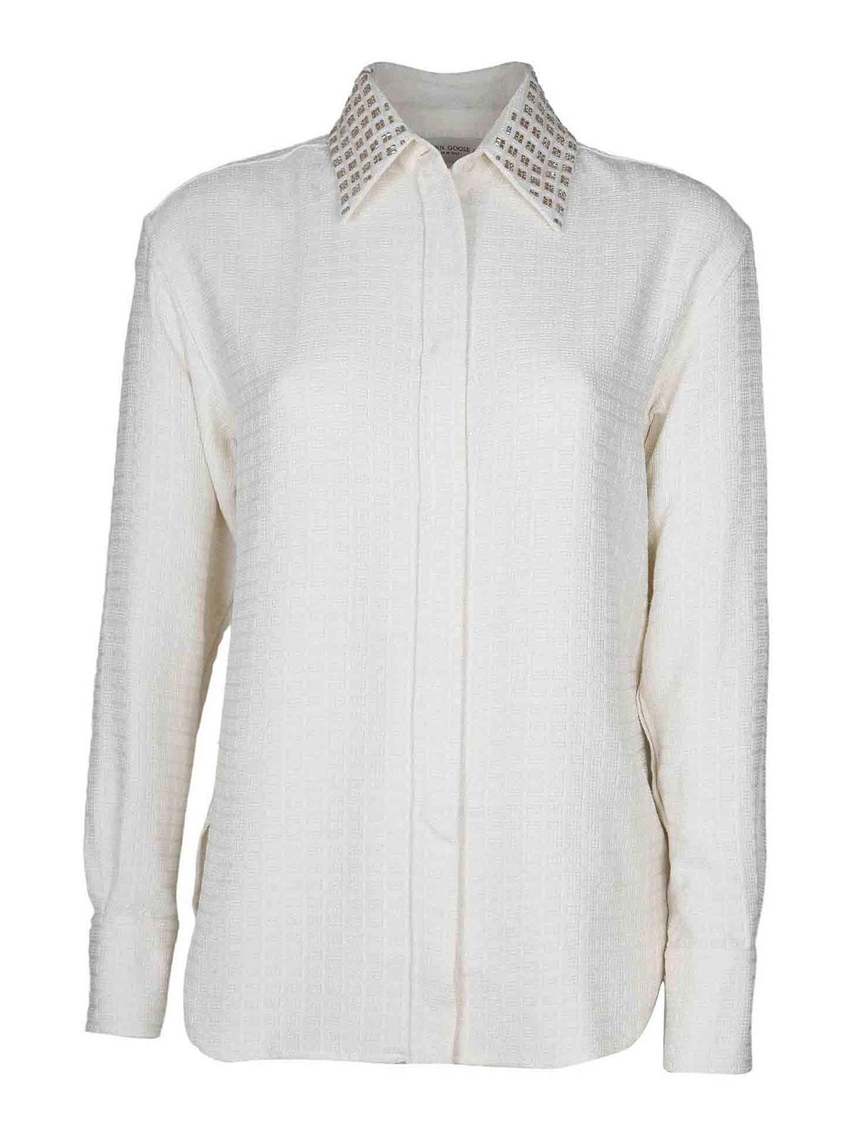 Regular Cotton Shirt With 3d Check Print