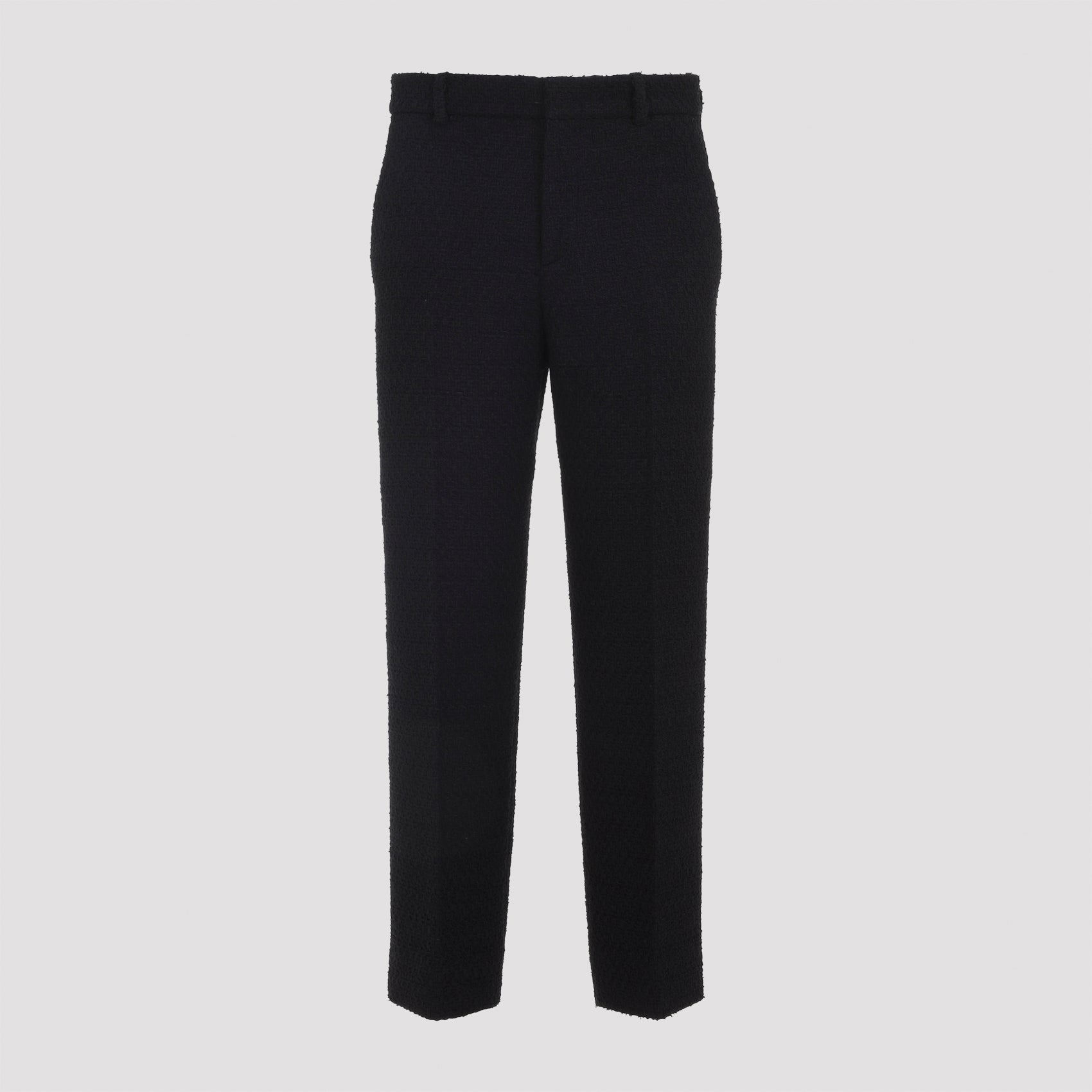 Modern Boucle Wool Pants