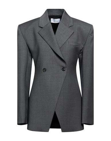 Woman Blazer Grey Size 8 Virgin Wool