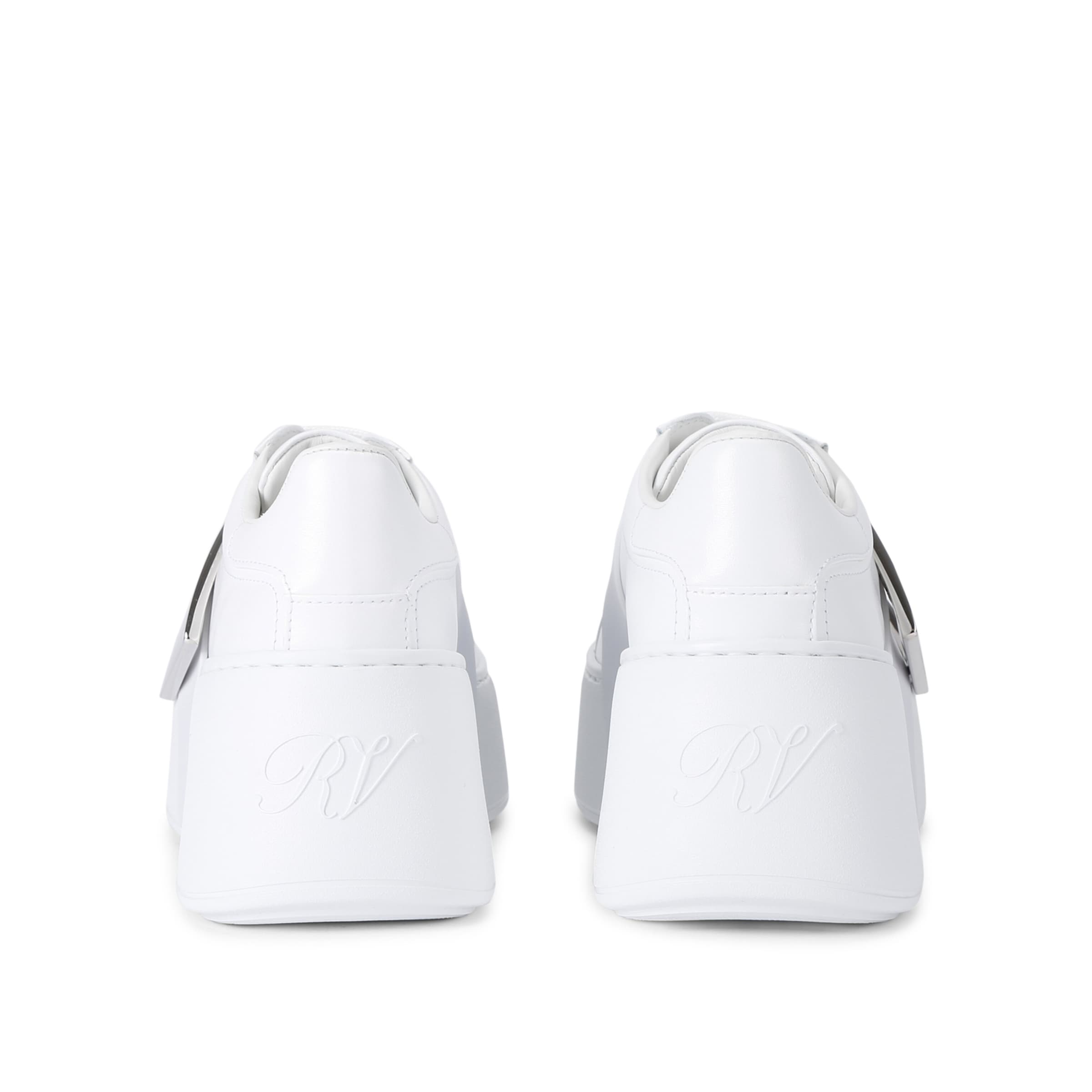 Leather Viv Skate Platform Sneakers