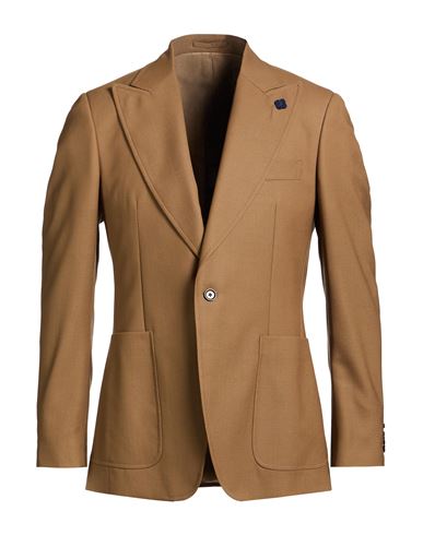 Man Blazer Brown Size 40 Wool