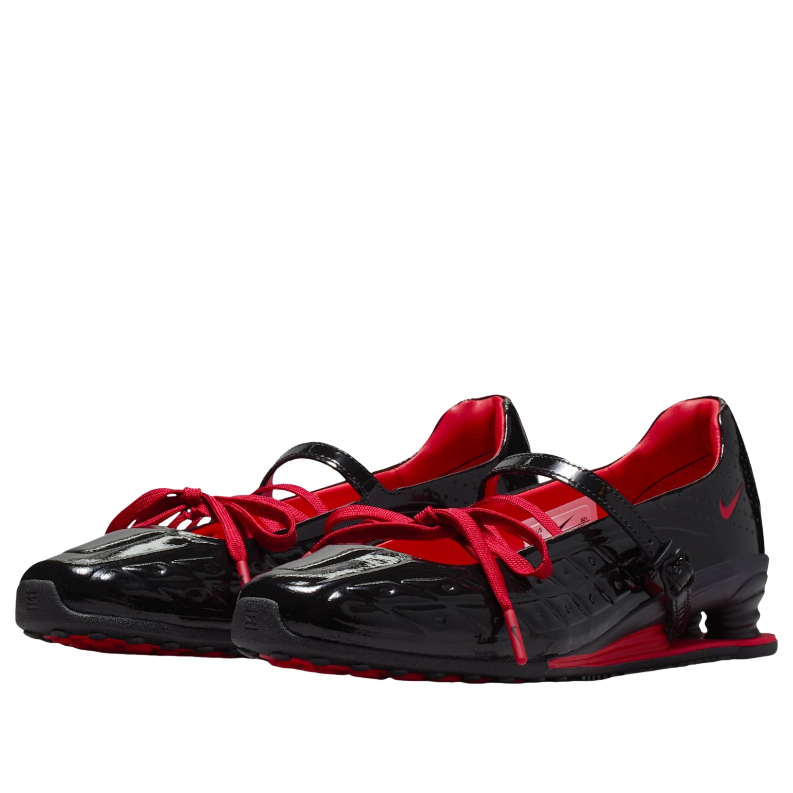 (WMNS) x LABELHOOD Shox Z Calistra 'Black University Red'