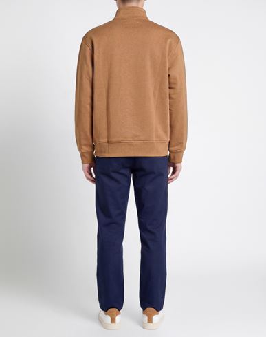 Man Sweatshirt Camel Size L Cotton, PES