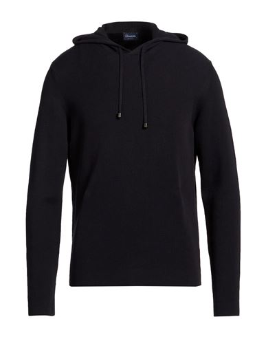 Man Sweater Black Size 40 Cotton