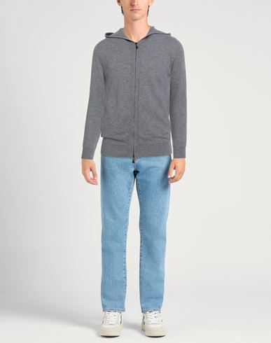 Man Cardigan Grey Size 42 Wool