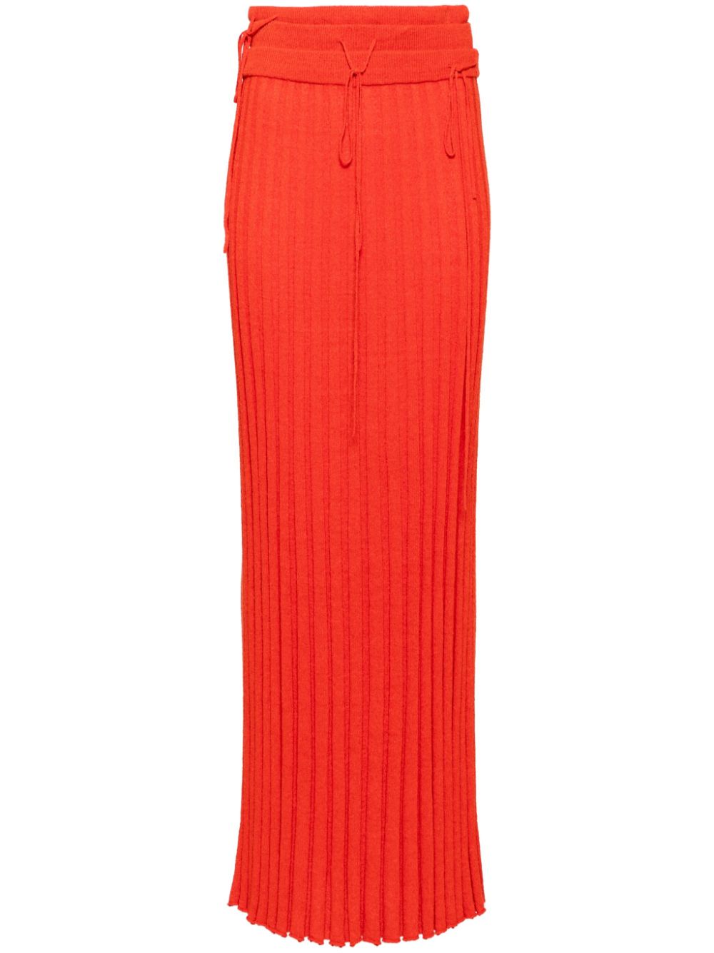 Straccio skirt - Orange
