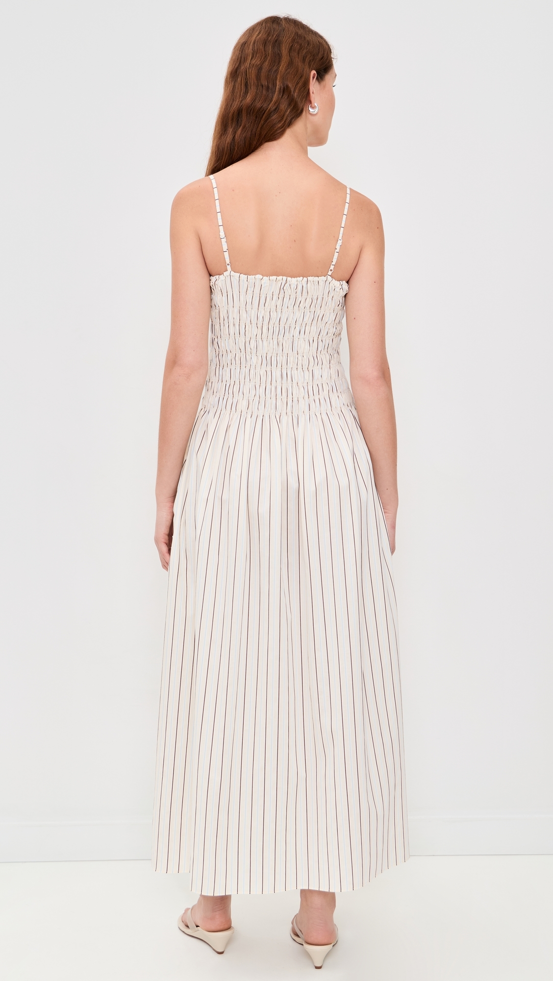 Araceli Maxi Dress Fiori Stripe Lemon