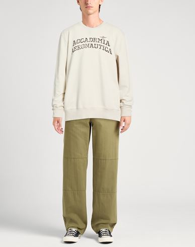 Man Sweatshirt Beige Size S Cotton