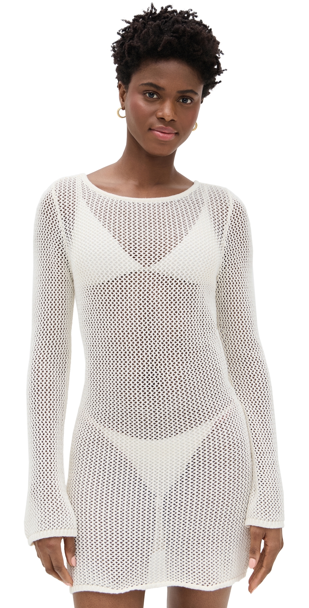 Cleo Cover Up Dress Cream