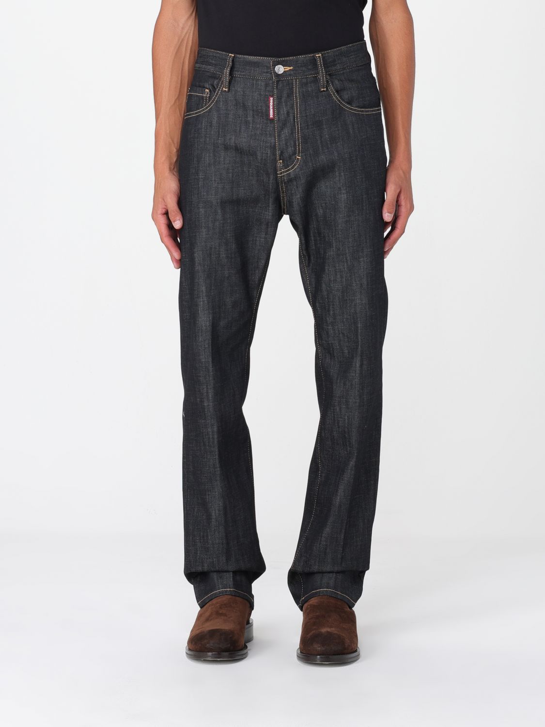 Pants Men color Black