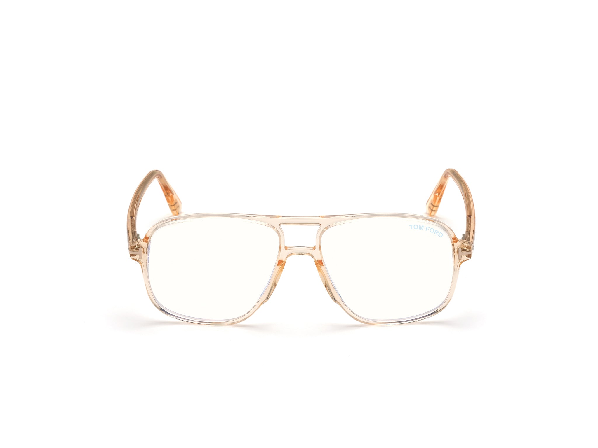 TOM FORD Man TOM FORD FT5737-B 045 Optical frames Acetate Brown Squared Norma