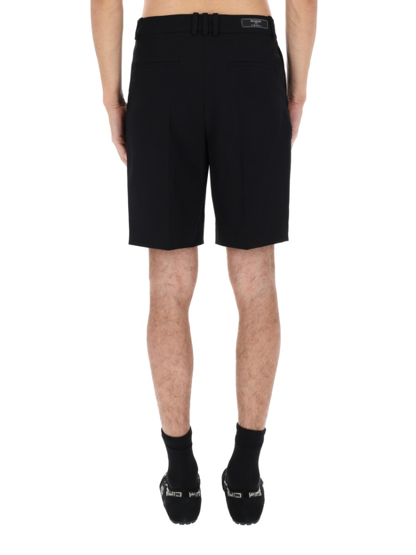 Wool Tailored Shorts