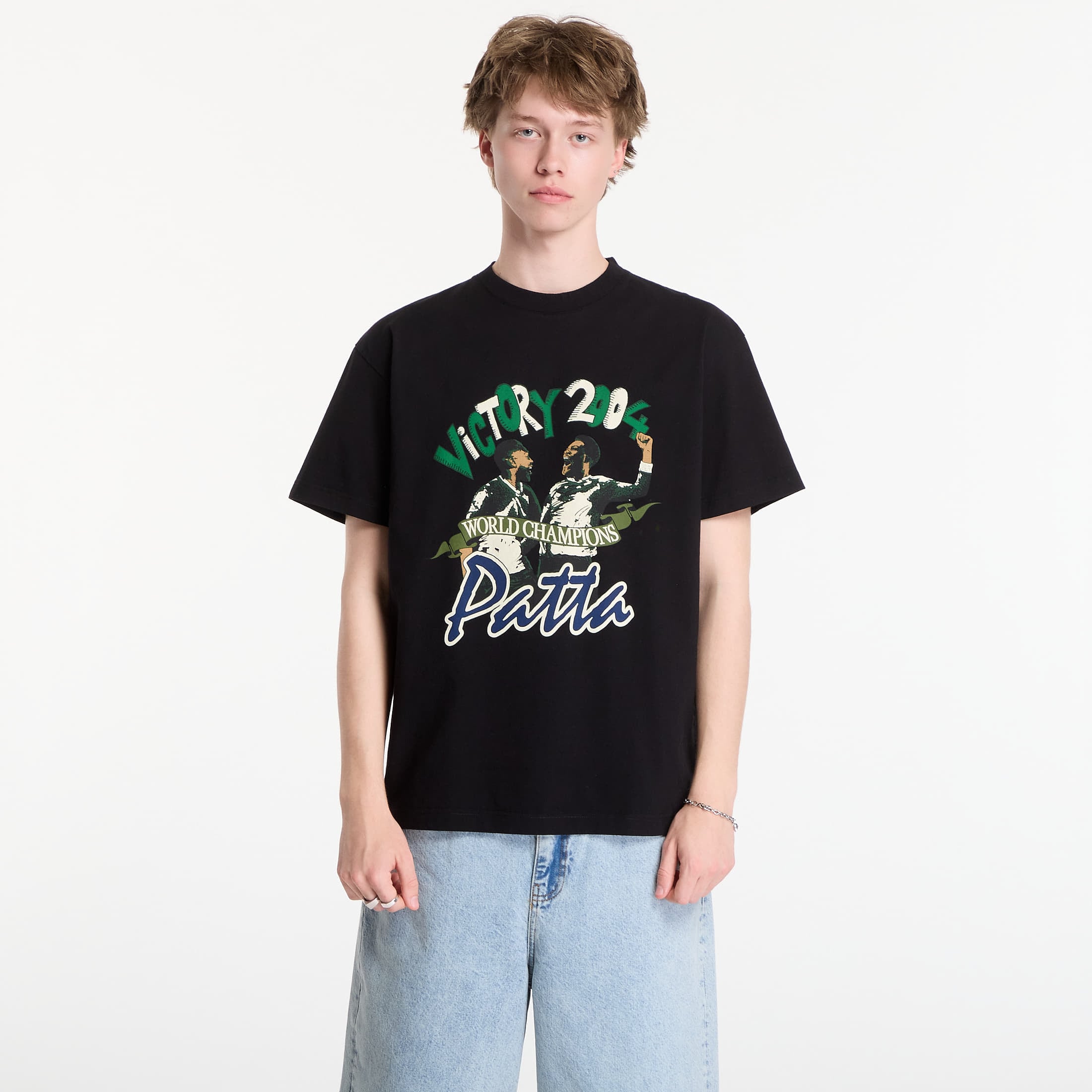 T-shirt Patta Victory T-Shirt UNISEX Black