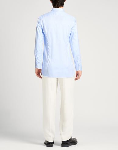 Man Shirt Sky blue Size 16 Cotton