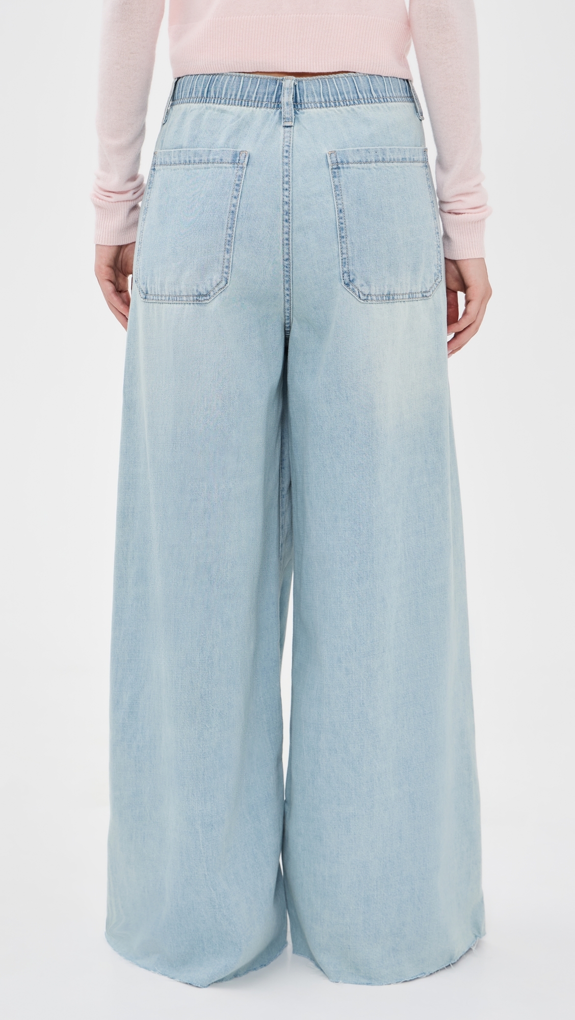 Cabana Wide Leg Pull On Jeans CHARMED
