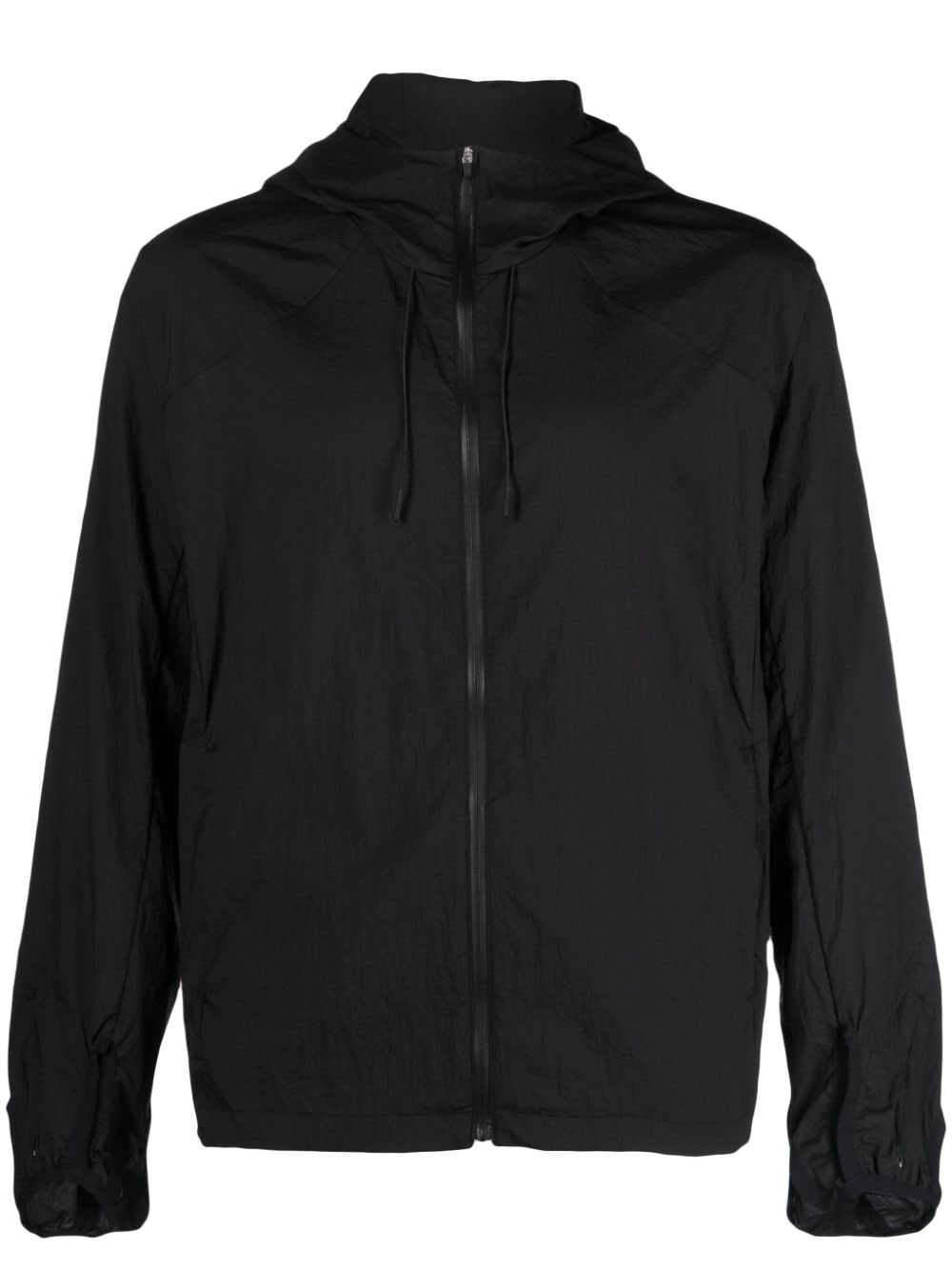 Lightweight Technical Ripstop Jacket — Black