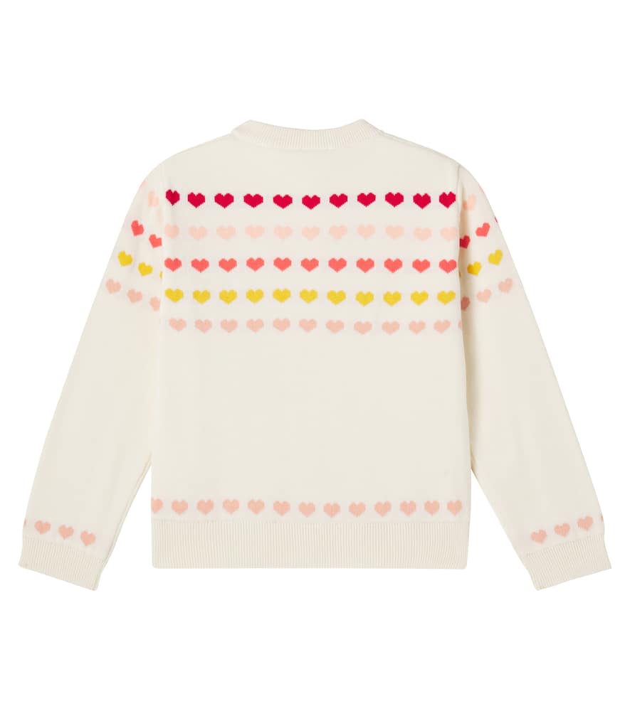 Laligne jacquard cotton cardigan