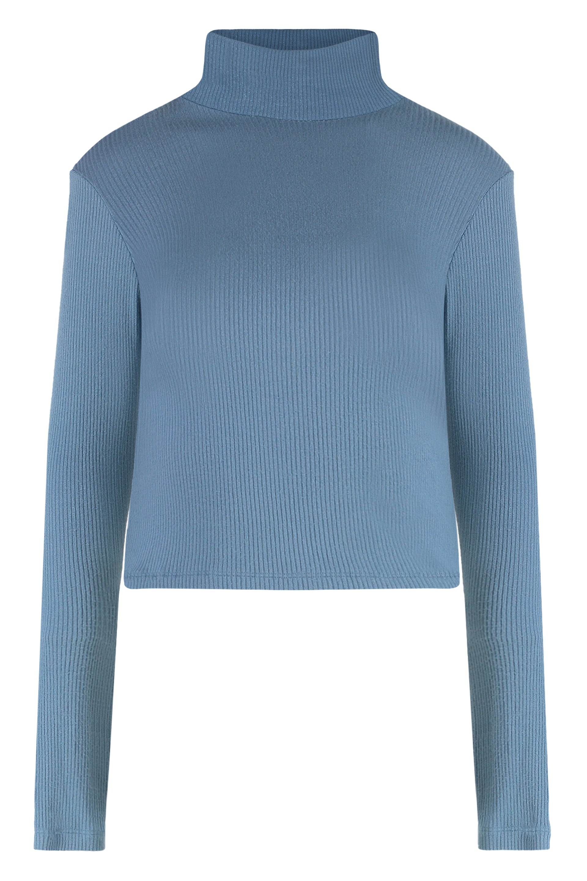 Fluid Fit Turtleneck Sweater