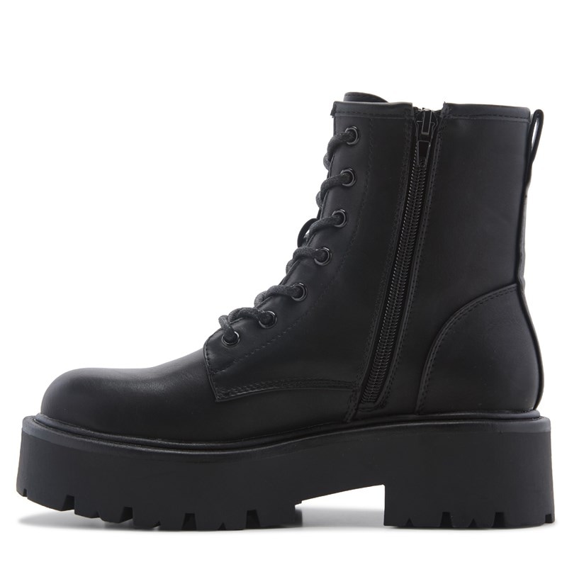 Women's Chant Lace Up Boots (Black)